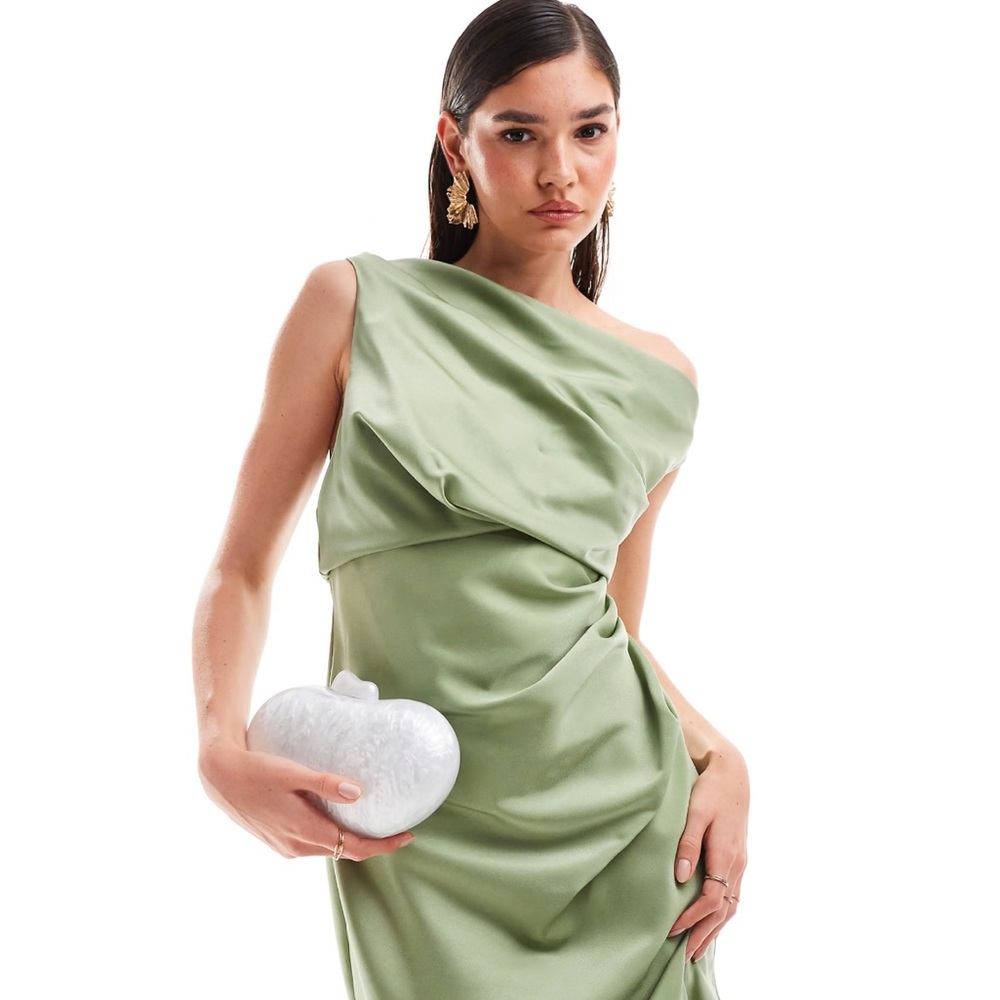 ASOS draped neck dress New w/ tags sz 8